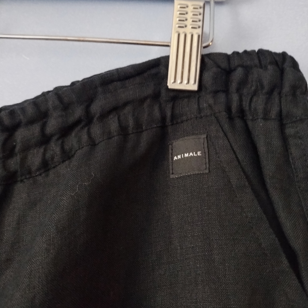 Animale Black Wide-Leg Pants - Picture 2 of 4